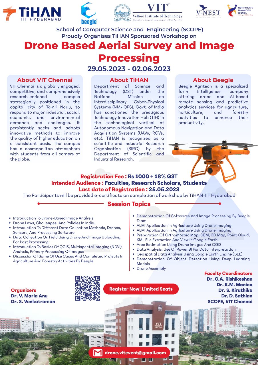 Skill Development Program on Drone based Aerial Survey and Image Processing 2023